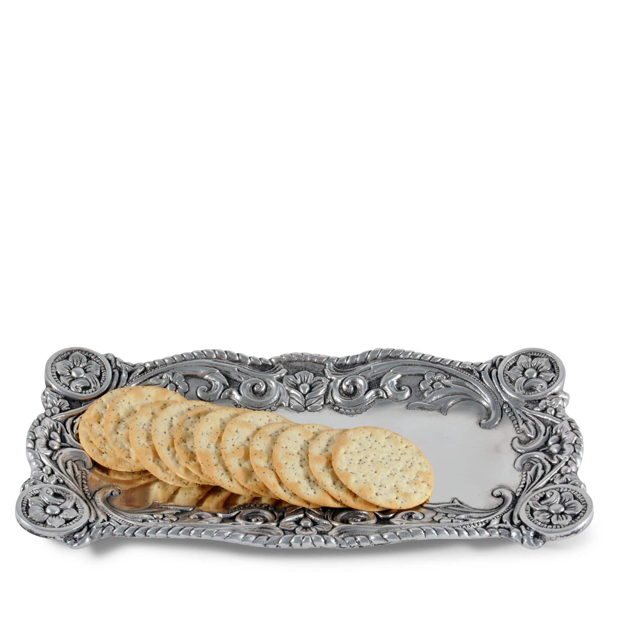 Western Concho Aluminum Bread Tray - Your Western Decor