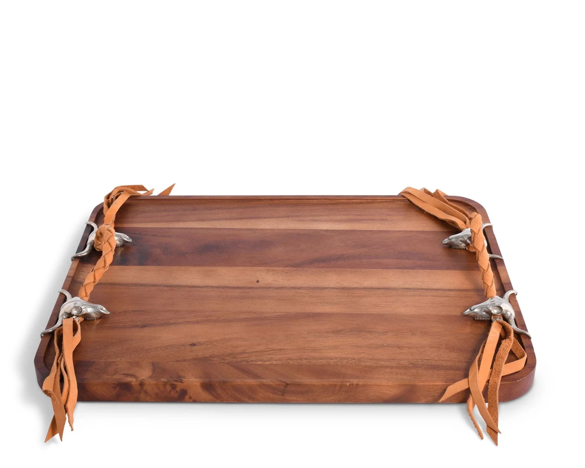 Longhorn western serving tray - Your Western Decor