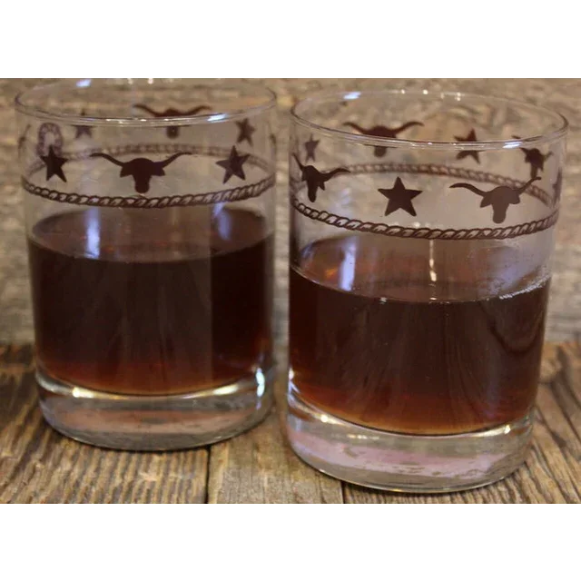 Western whiskey glasses - Your Western Decor