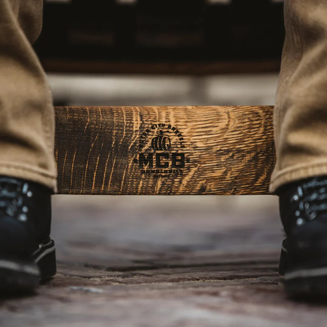 American made Distillin' Chillin' Adirondack Chair made from Whiskey barrels - Your Western Decor