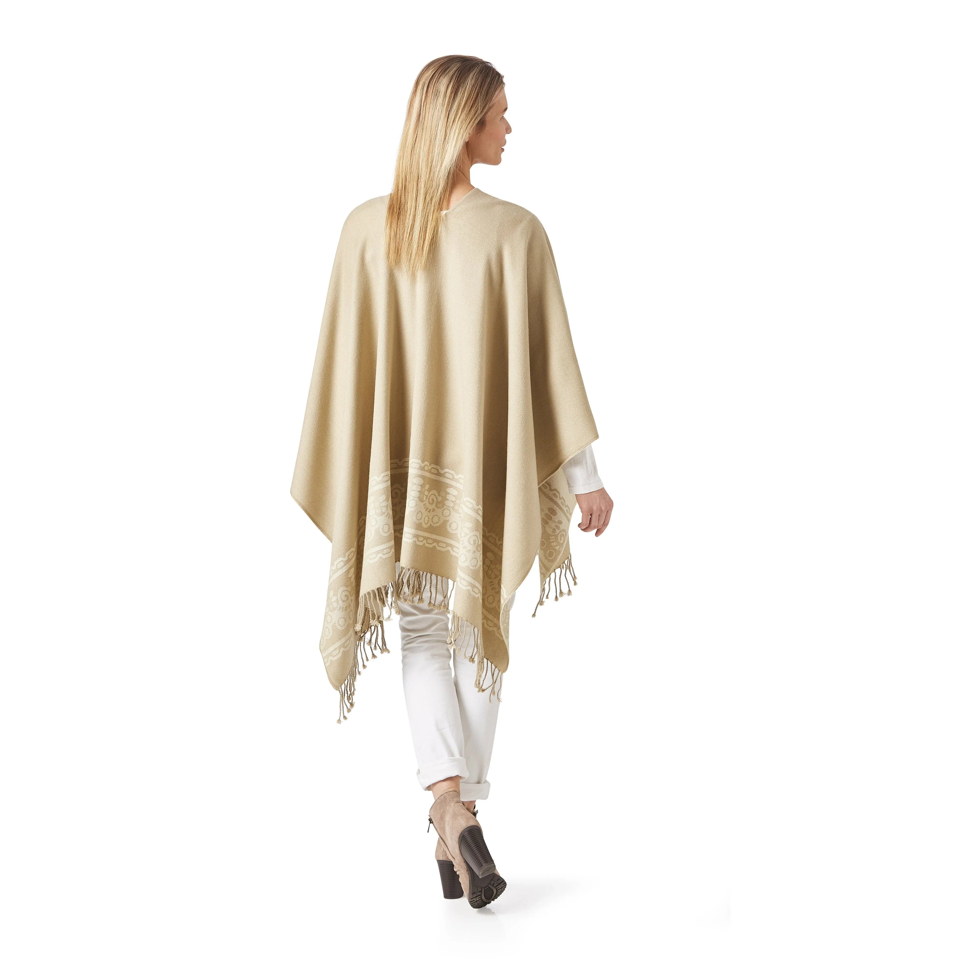 Women's Sand Shawl - Ecuadane