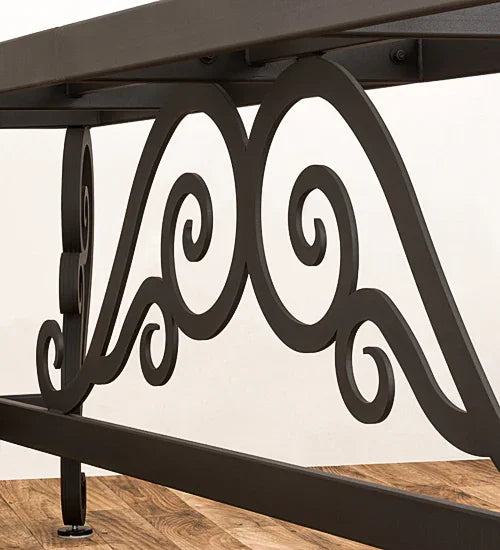 American made Wrought Iron Sofa Table Base - Your Western Decor