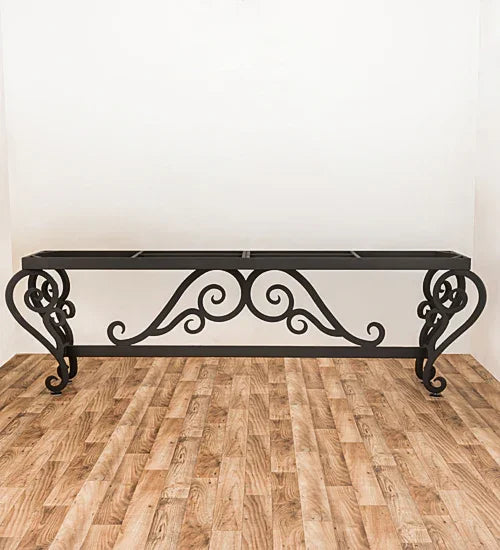 American made Wrought Iron Sofa Table Base - Your Western Decor