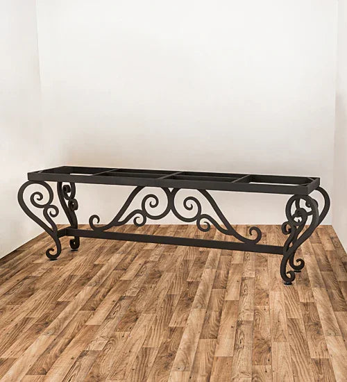 American made Wrought Iron Sofa Table Base - Your Western Decor