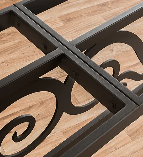 American made Wrought Iron Sofa Table Base - Your Western Decor