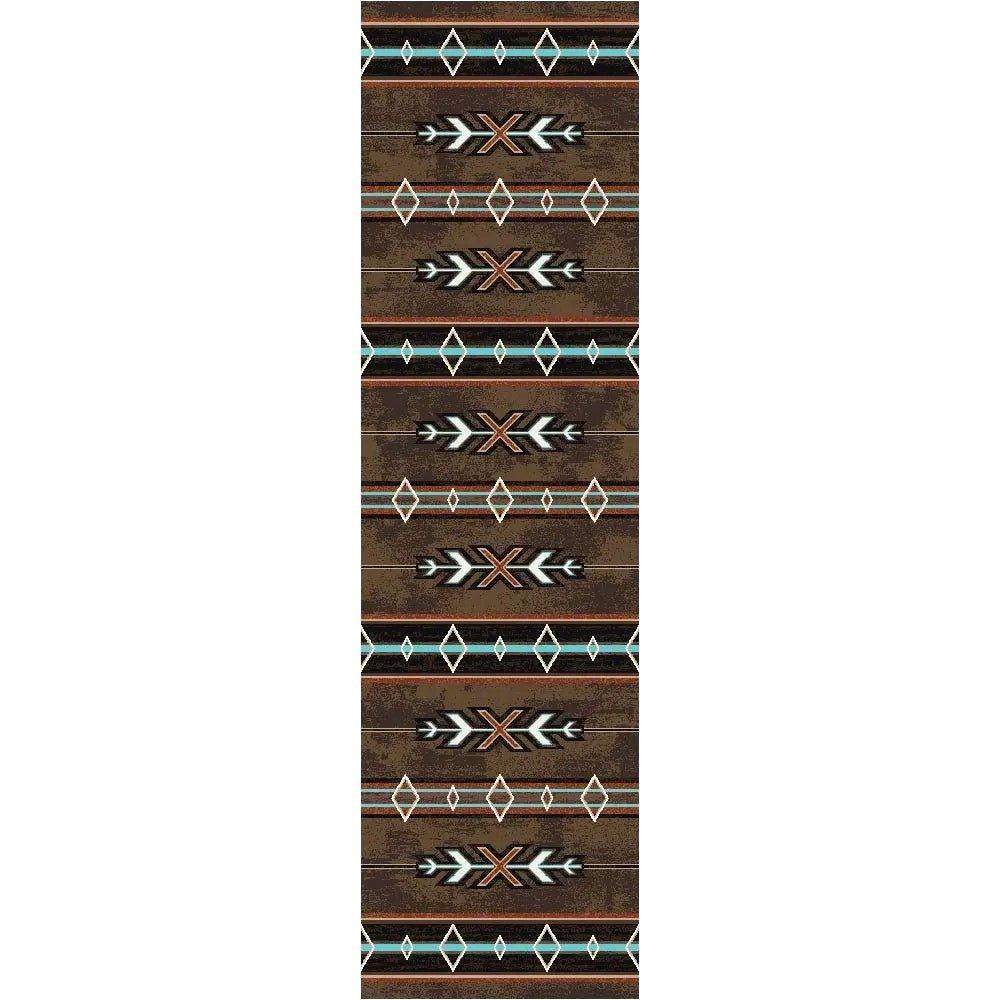 X's and Diamonds Floor Runner made in the USA - Your Western Decor