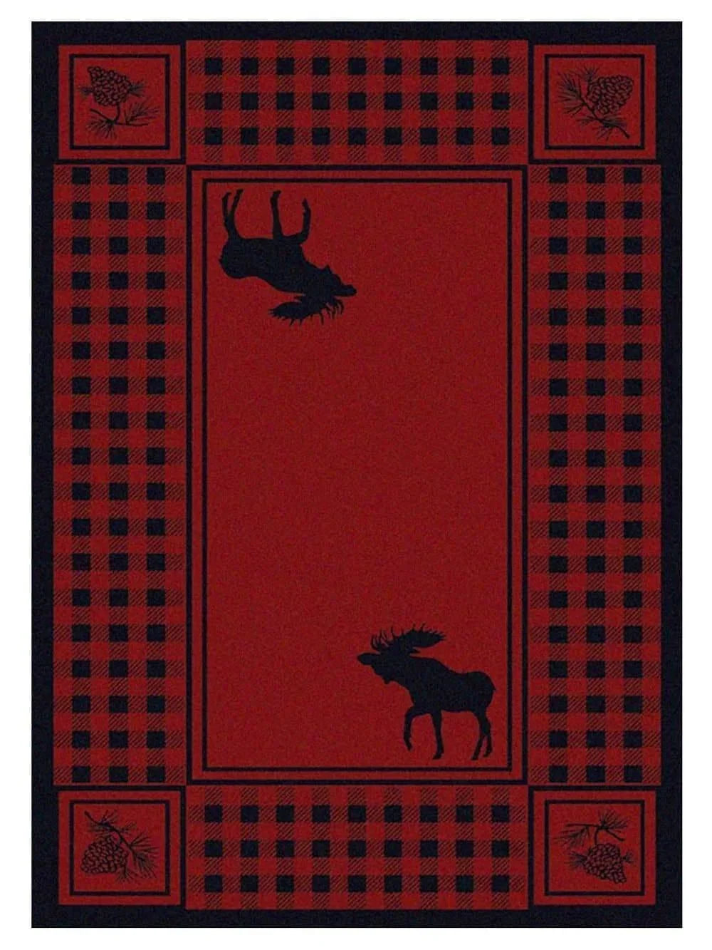 Moose Refuge - (Available in Two Colors) - Your Western Decor, LLC