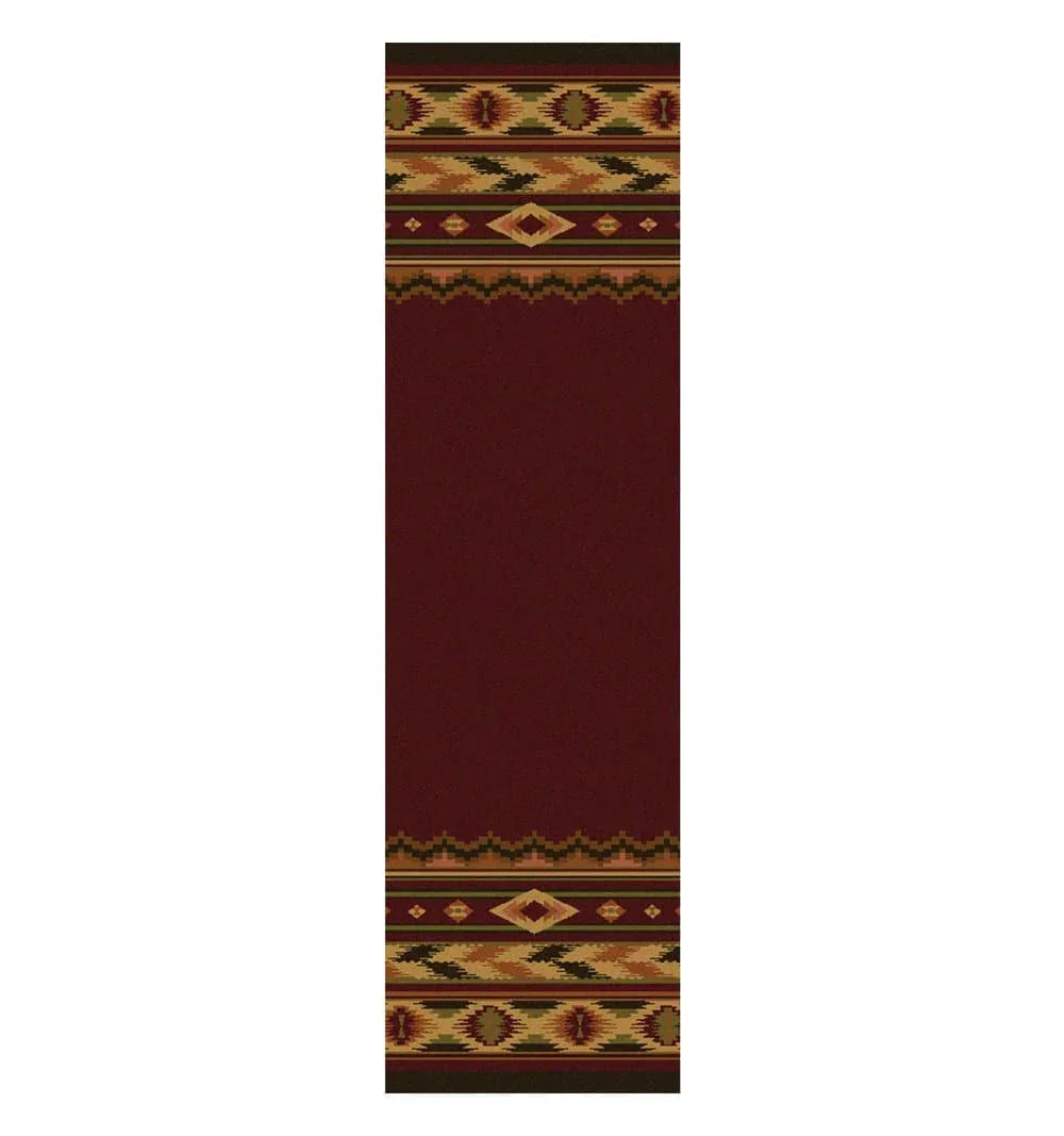 Cimarron Red Floor Runner Made in the USA - Your Western Decor