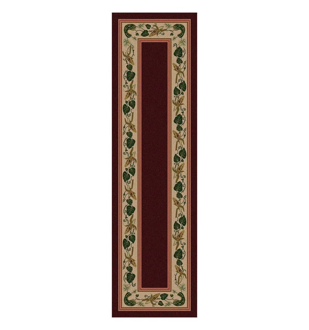 Three Sisters Garnet Floor Runner - Made in the USA - Your Western Decor, LLC