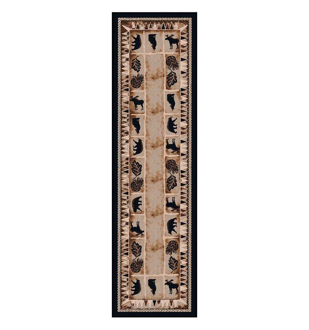 Northern Wildlife Floor Runner - Made in the USA - Your Western Decor