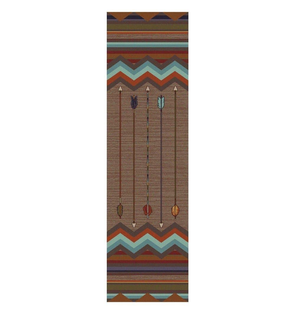 Cresting Fletcher Arrow Floor Runner - Your Western Decor, LLC