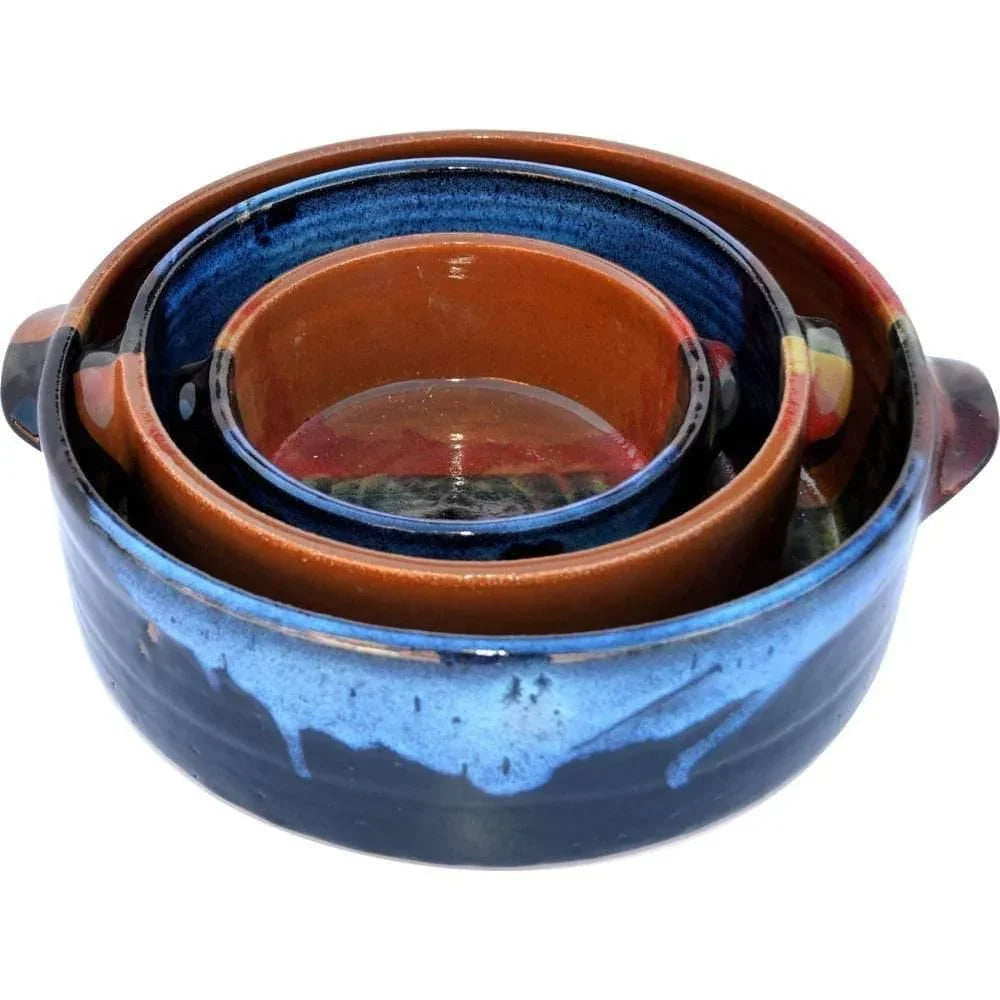 3 Piece Stoneware Bakeware - Your Western Decor, LLC