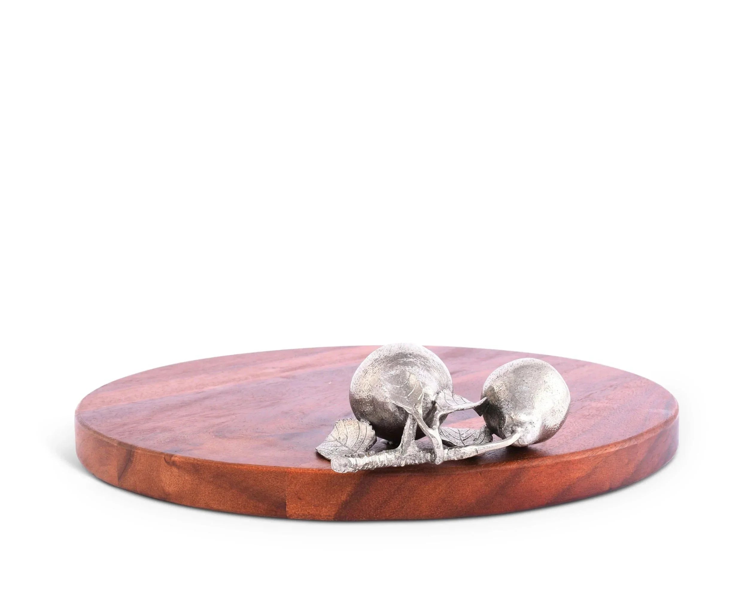 Acacia Wood Pear Cheese Tray • Your Western Decor