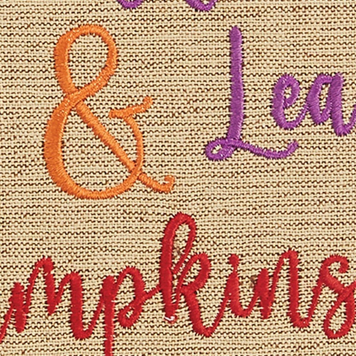 Autumn Leaves Dishtowel • Your Western Decor