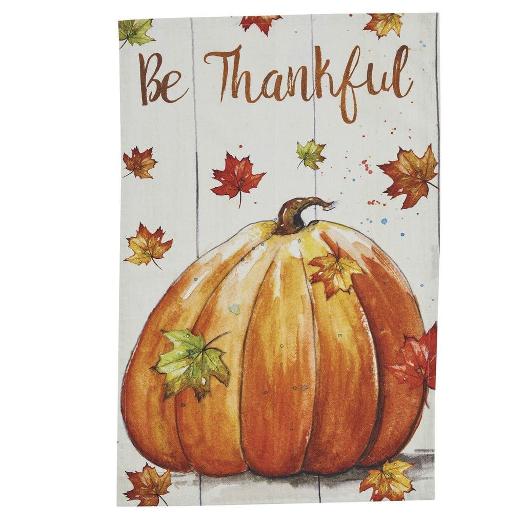 Be Thankful Pumpkin Dishtowel • Your Western Decor
