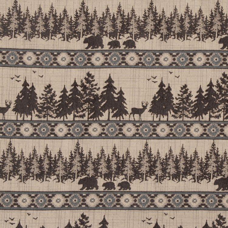Bluestone Wildlife Upholstery Fabric - Your Western Decor