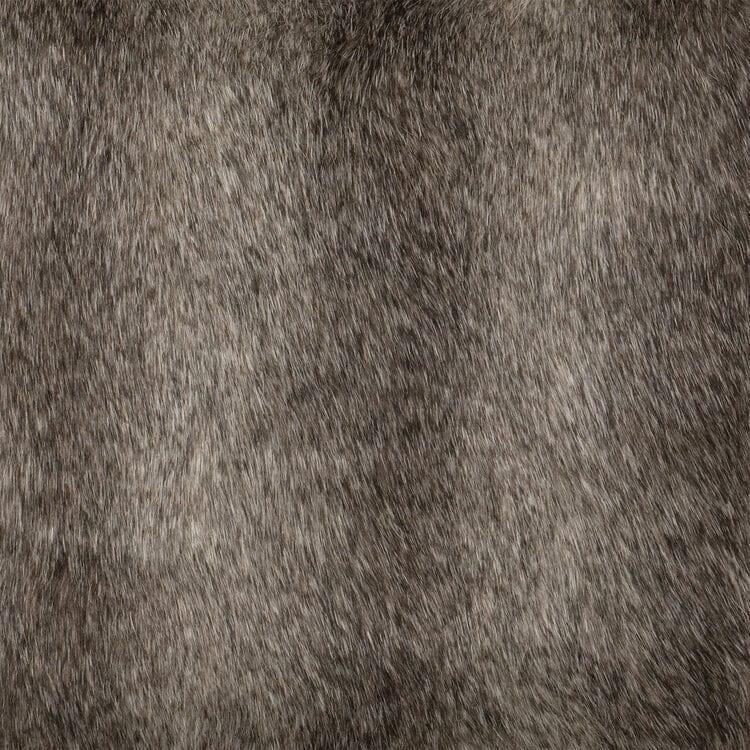 Cape Grey Faux Fur • Your Western Decor