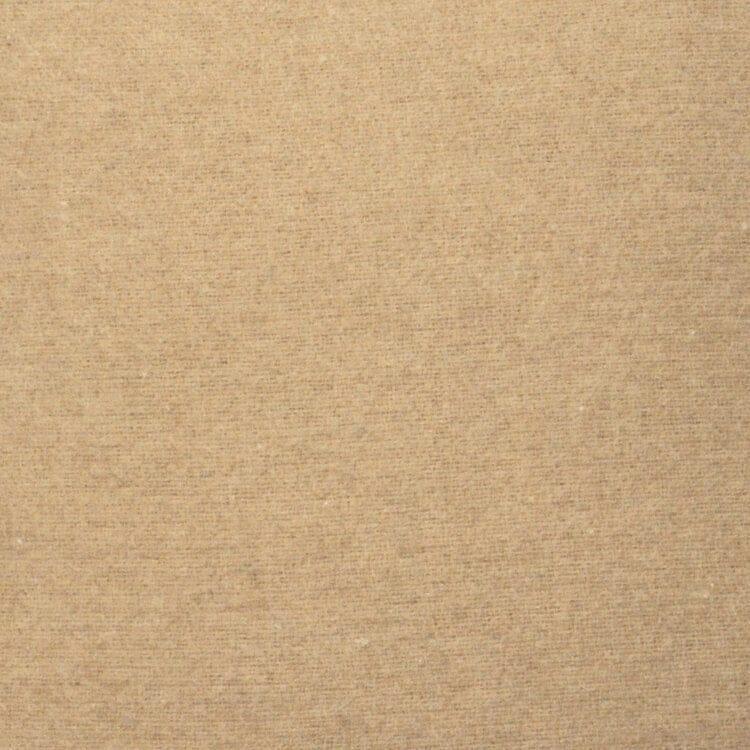 Solid Crème wool blend fabric by the yard - Your Western Decor