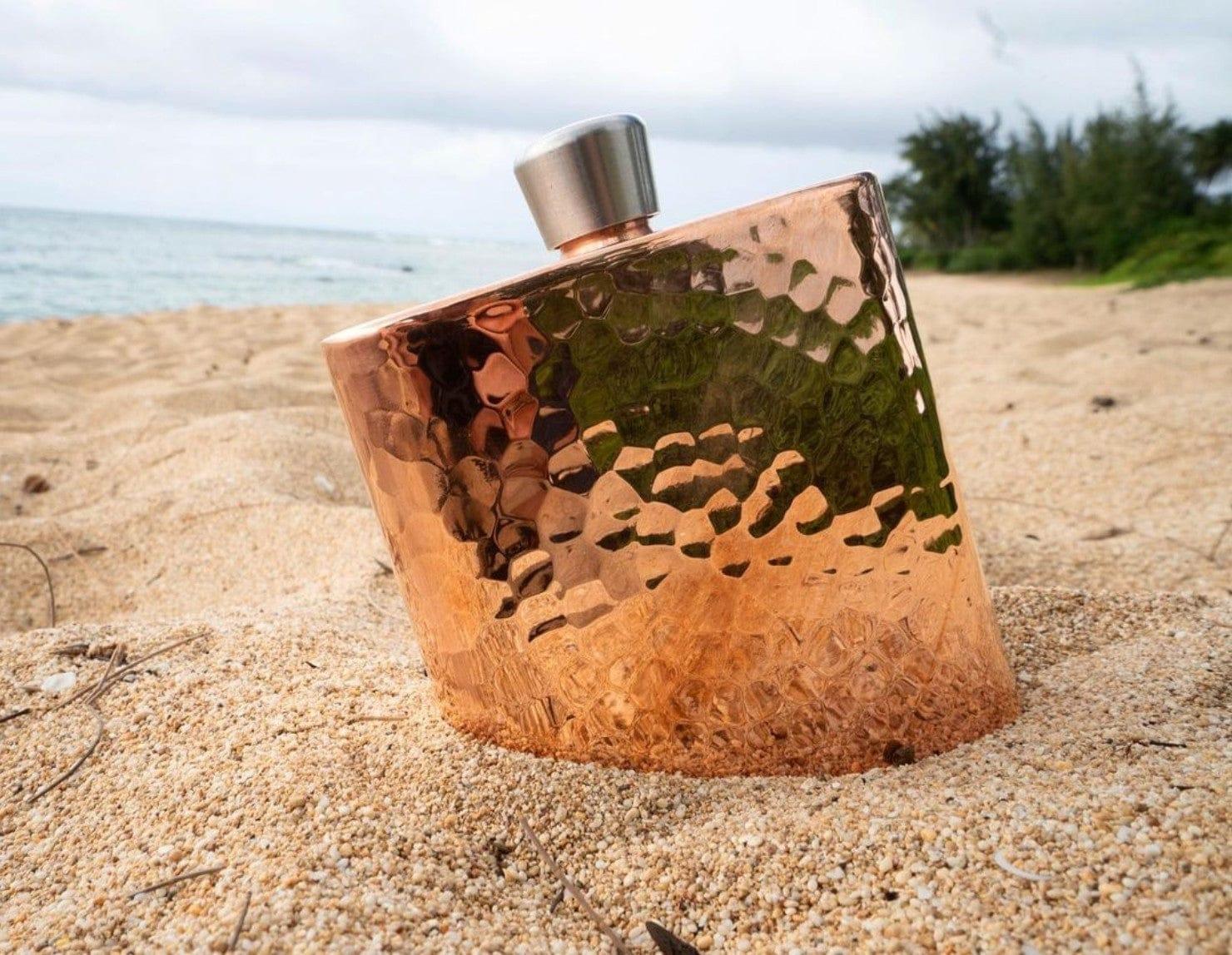 Espadín Mezcal Copper Hip Flask - Your Western Decor