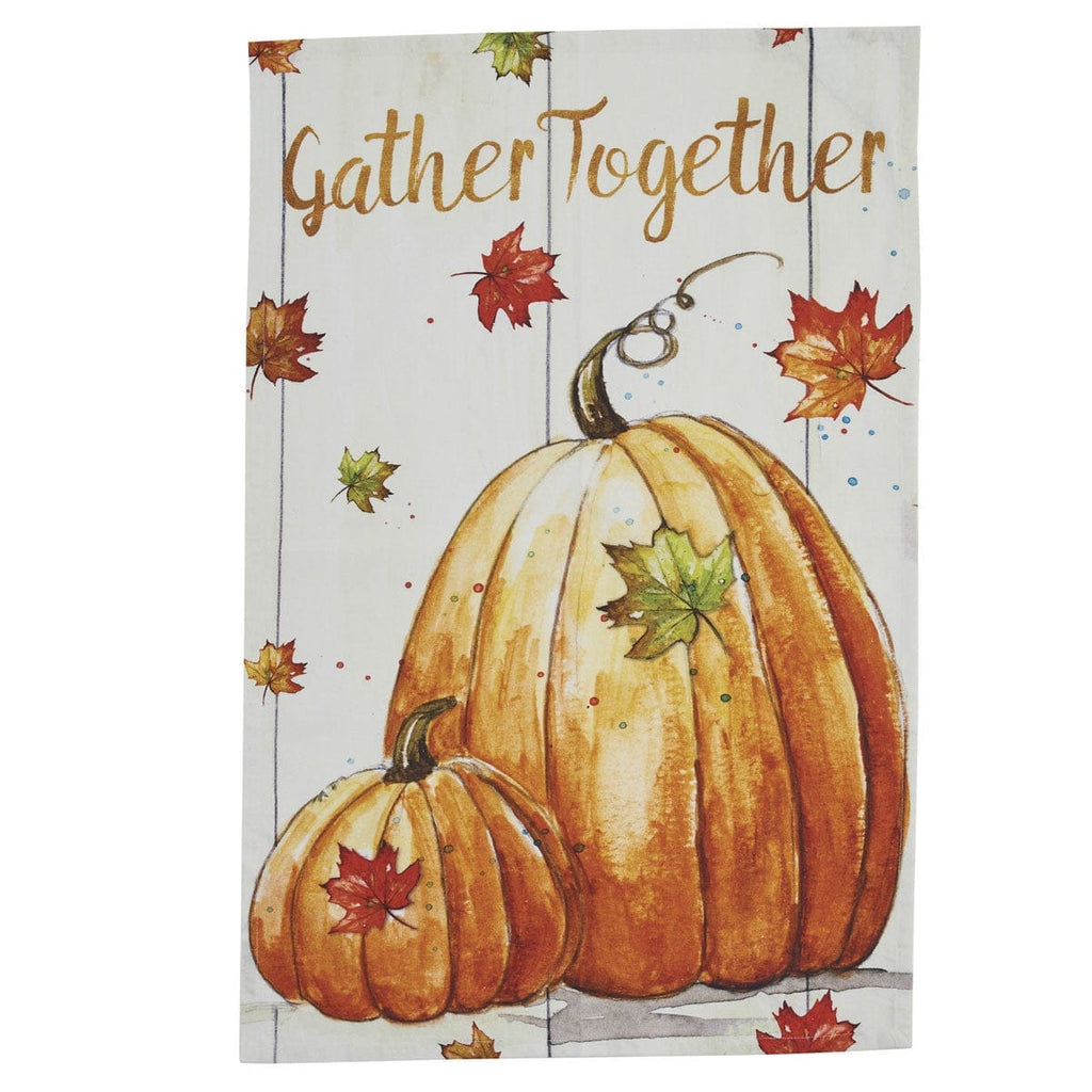 Gather Together Pumpkin Dishtowel • Your Western Decor