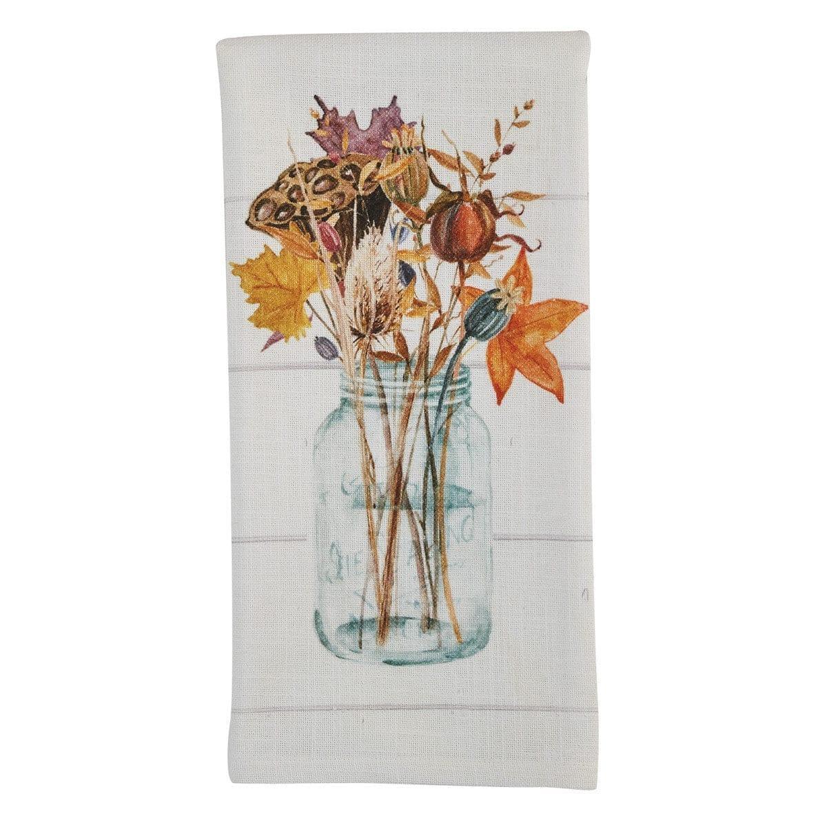 Harvest Home Foliage Dishtowel • Your Western Decor