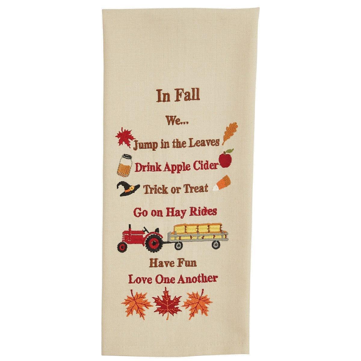 In Fall Dishtowel • Your Western Decor