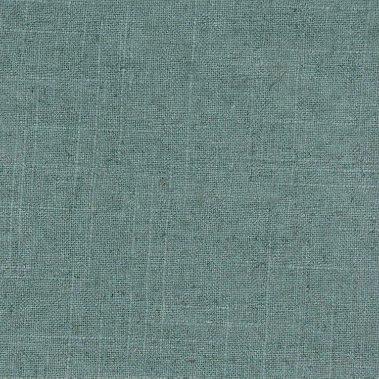 Solid aqua teal linen fabric - Your Western Decor