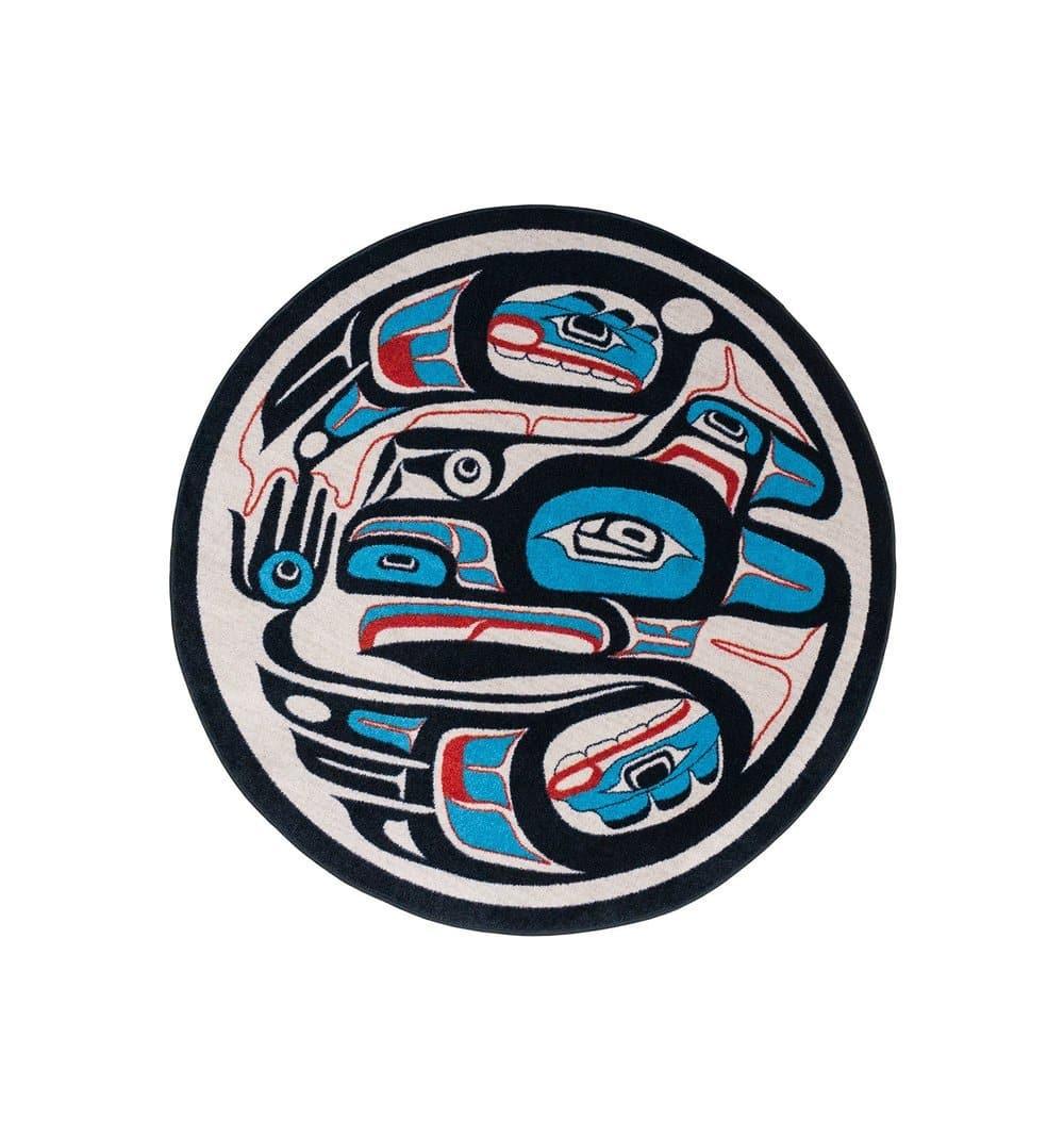 Mike Dangeli - "Raven" - Red and Blue - Your Western Decor, LLC