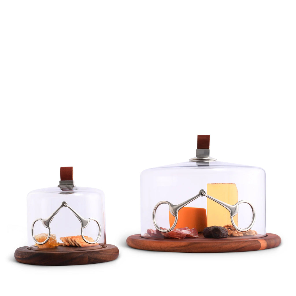 Horse Bit Glass Covered Cheese Board | Your Western Decor