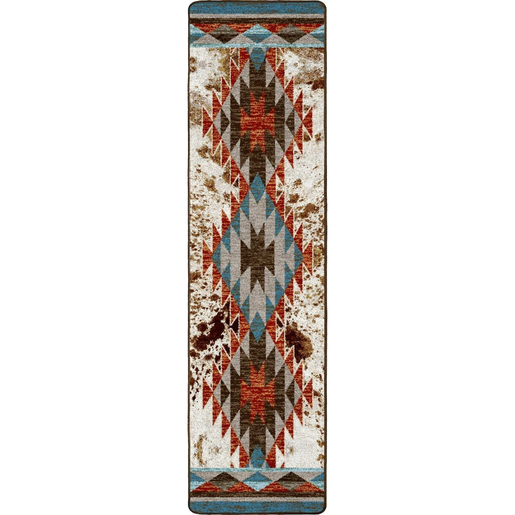 Southwestern Rancher Floor Runner made in the USA - Your Western Decor