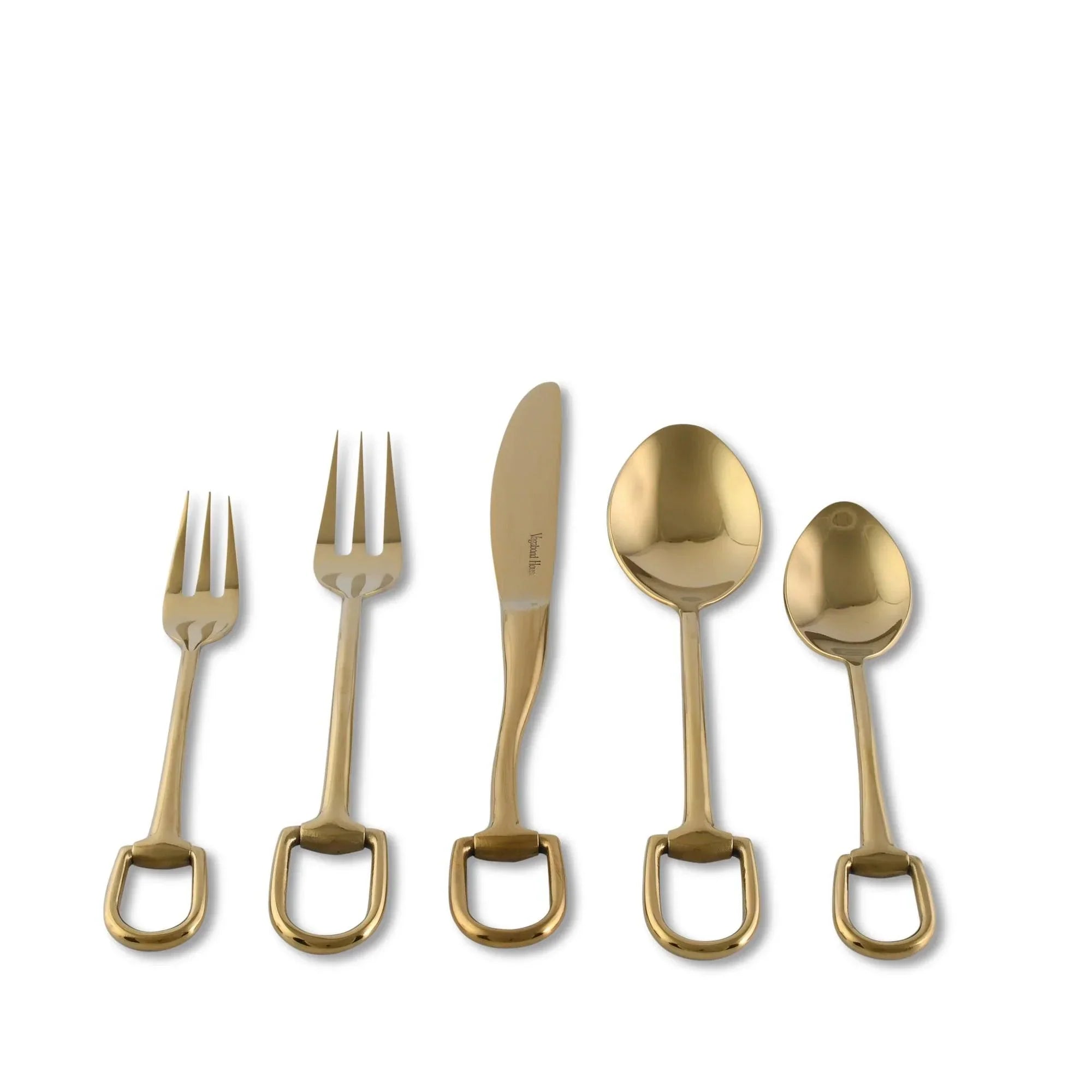 Stirrup 5 Piece Flatware Set | Your Western Decor