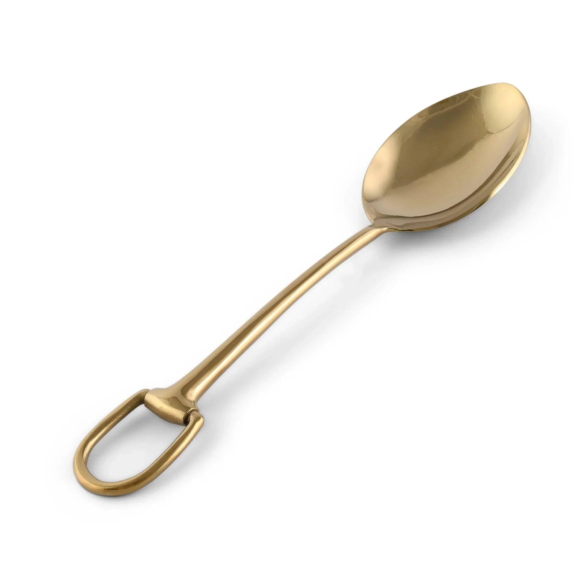 Stirrup Gold Serving Spoon | Your Western Decor