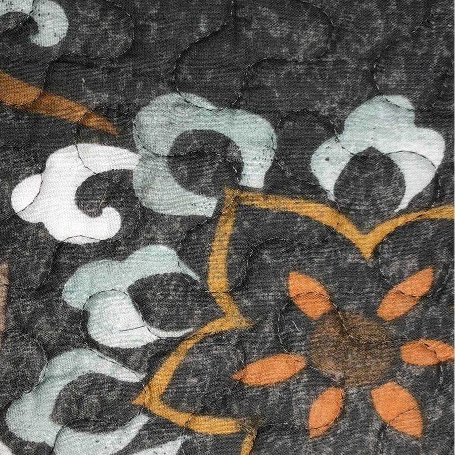 Addy grey bedding swatch - Your Western Decor