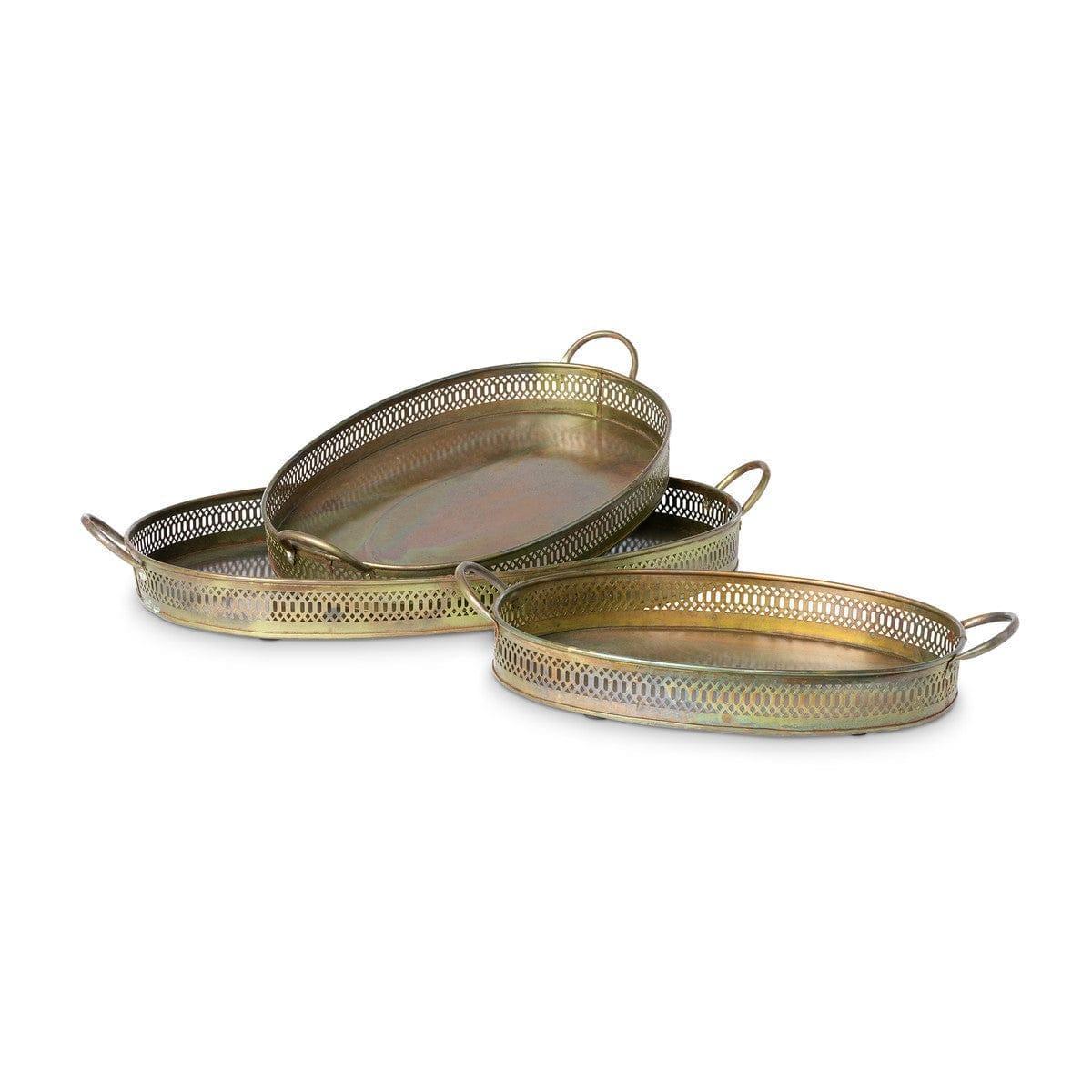 Decorative metal serving trays - Your Western Decor