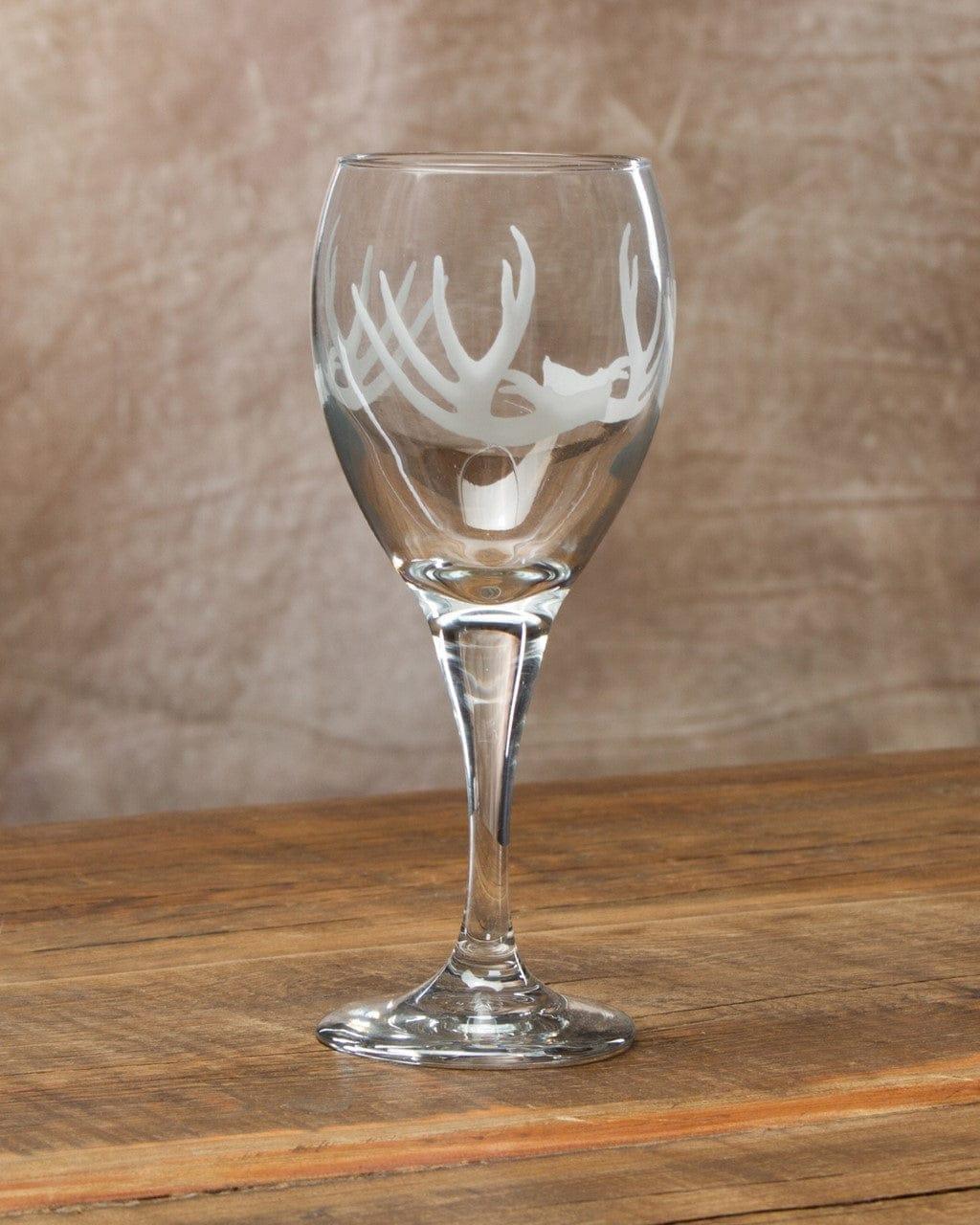Antler Wine Goblet Set - Your Western Decor