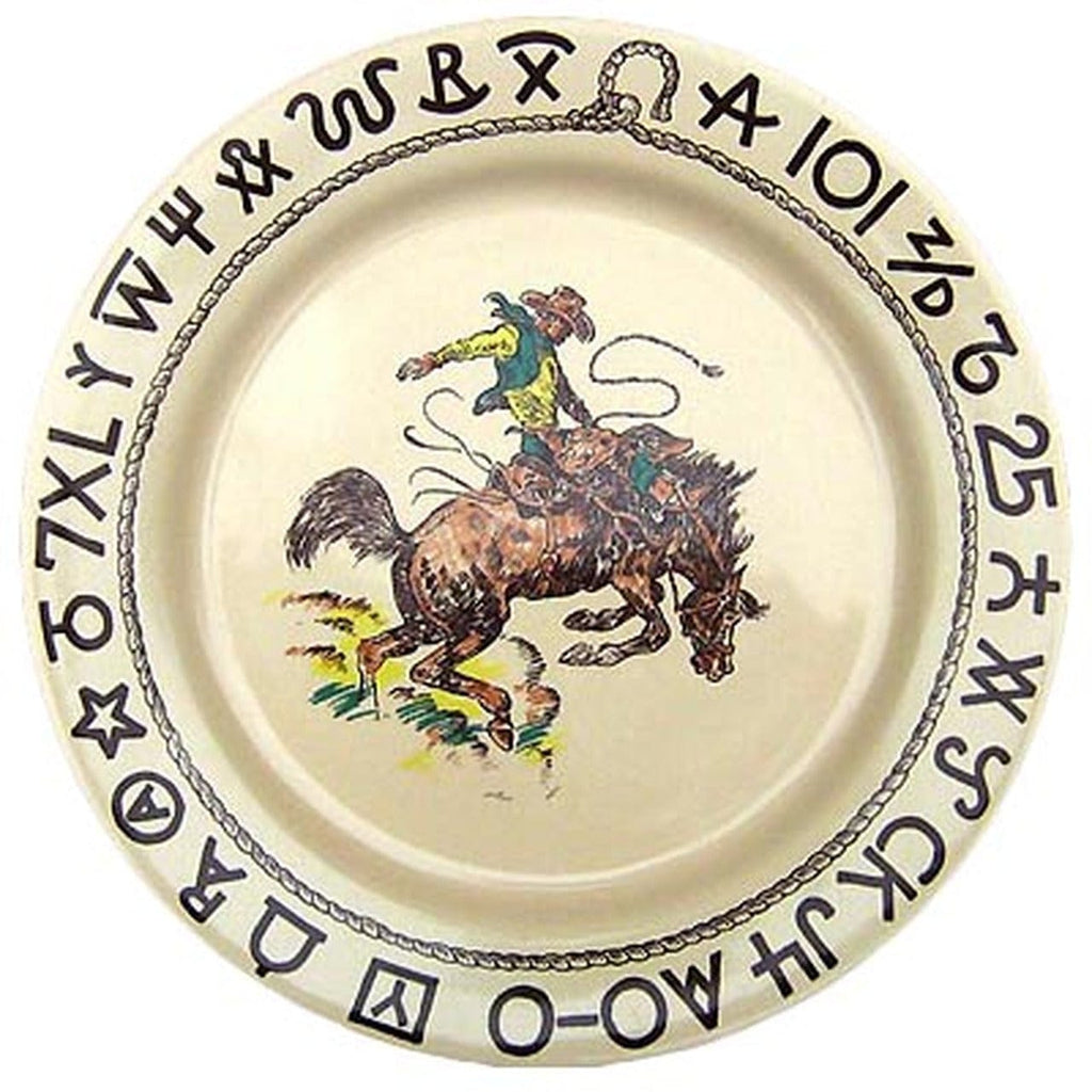 At The Ranch Cowboys & Brands Dinner Plates - Your Western Deccor