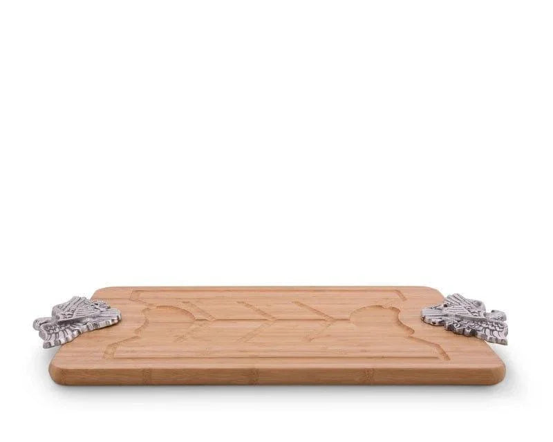 American Bald Eagle Bamboo and Pewter Carving Board - Your Western Decor