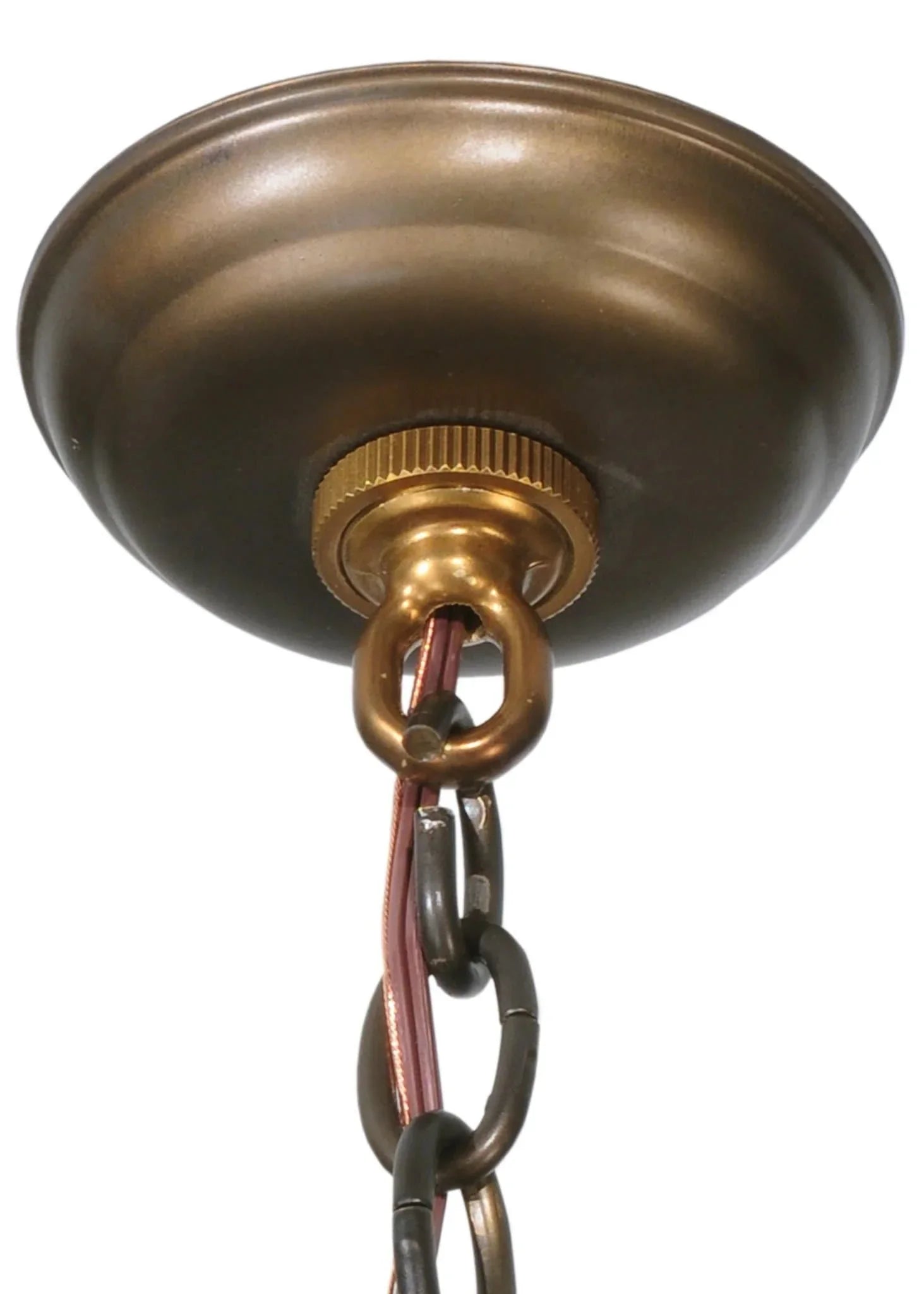Balsam Fir Rustic Pendant Light base plate. Made in the USA