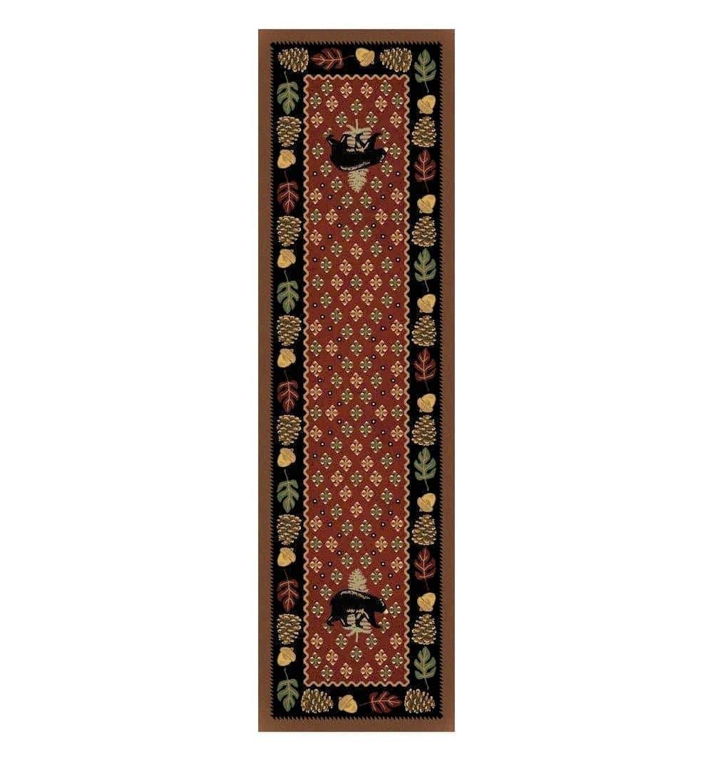 Patchwork Bear Rugs - 3 Colors - Your Western Decor, LLC