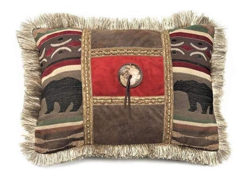 Black Bear Throw Pillow - Your Western Decor