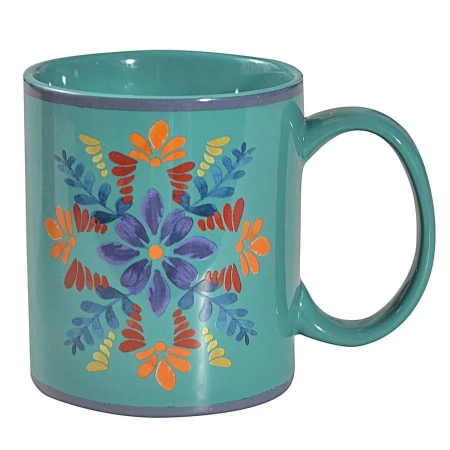 Blue sets of Bonita Spanish Mugs. Your Western Decor