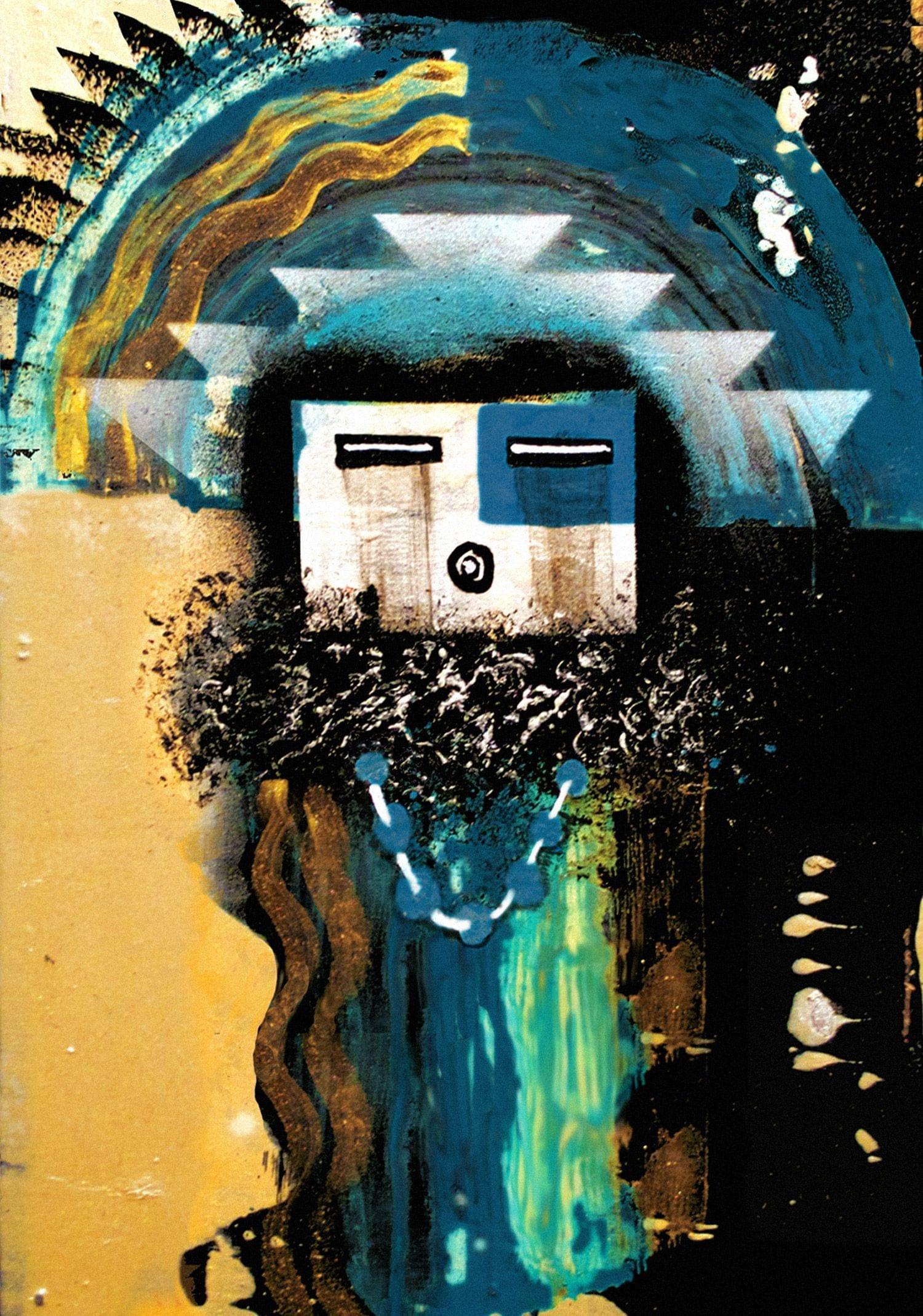 Boogie in Blue - Artist Rugs - Rugs made in the USA - Your Western Decor