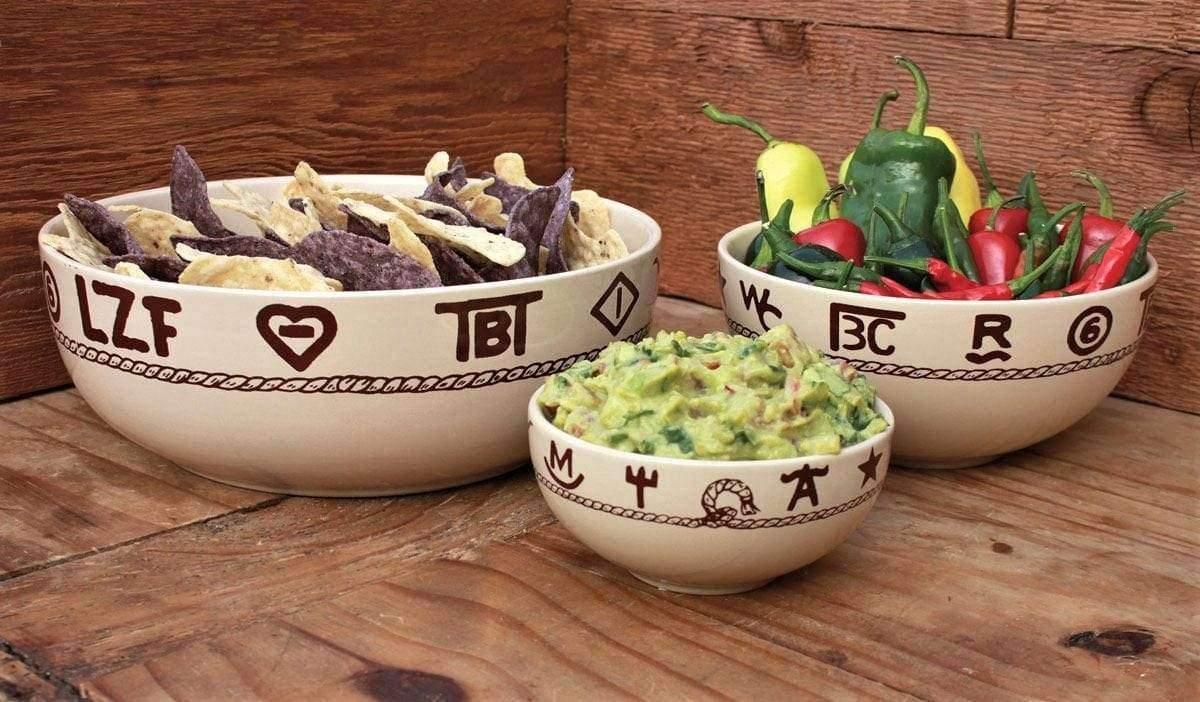 Western bowls. Ranch Brands Western serving bowls - Your Western Decor
