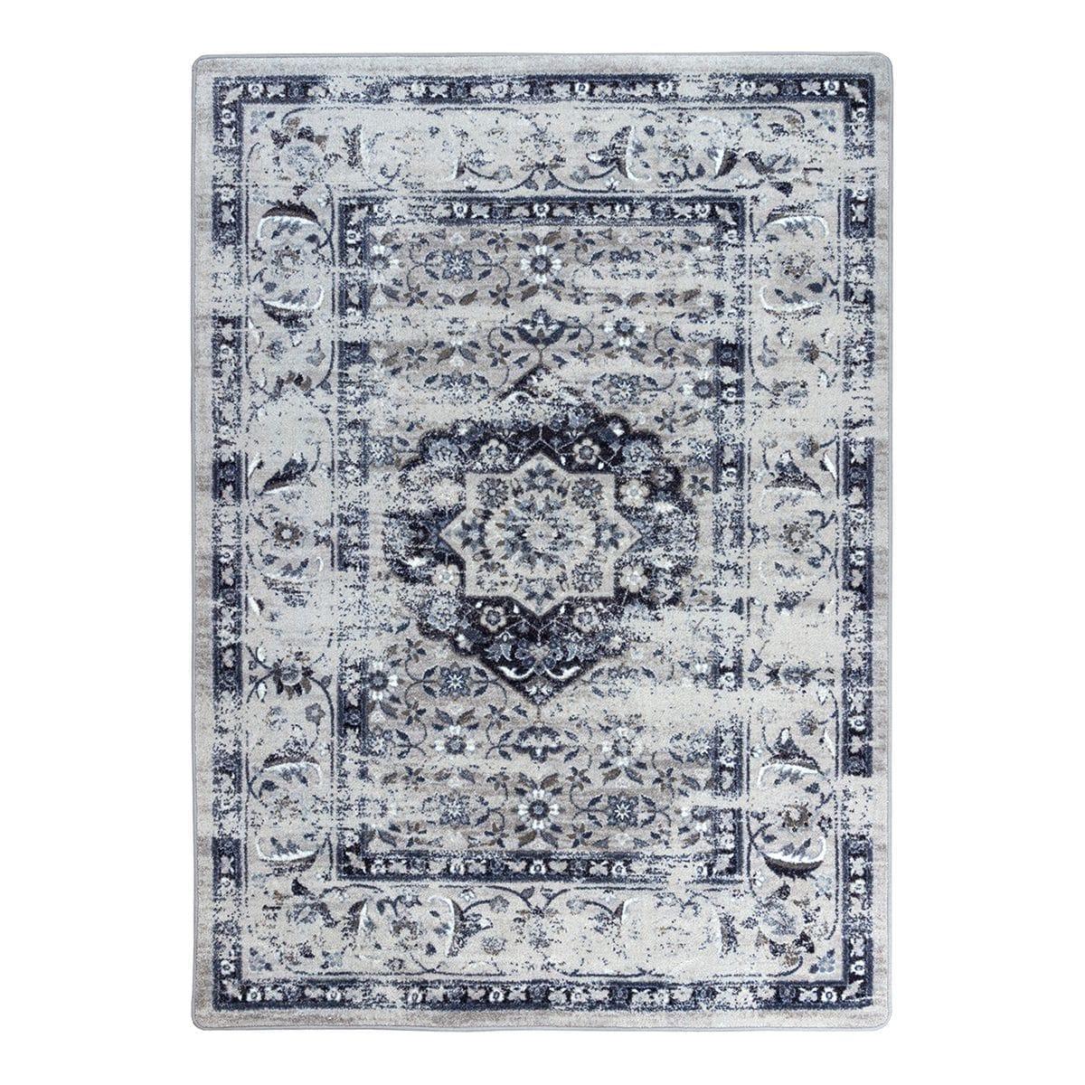 Bristol Mist Distressed Blue/Grey 8' x 11' Area Rug - Your Western Decor, LLC