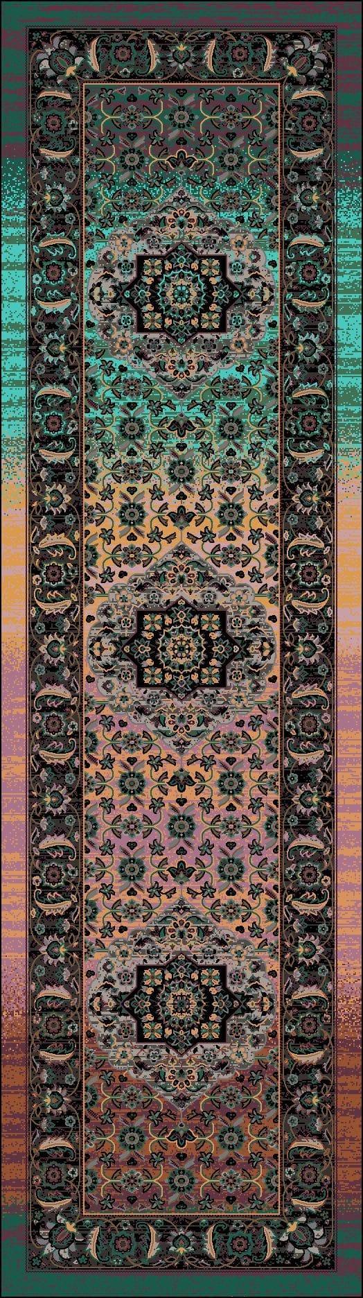 Bristol Ocean Floor Runner - Made in the USA - Your Western Decor, LLC