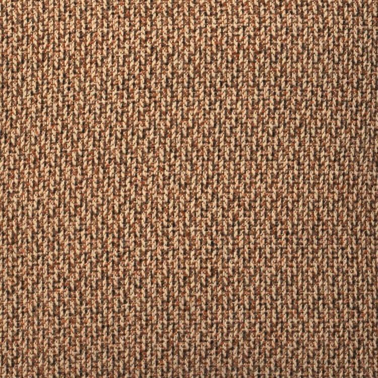 brown upholstery fabric with textured woven pattern durable fabric for furniture in warm neutral tones