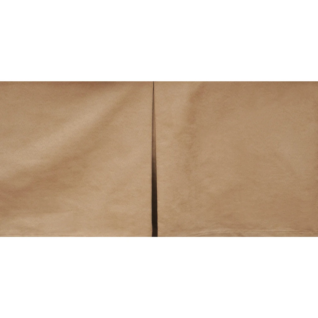 Buffalo Springs Suede Bed Skirt made in the USA - Your Western Decor