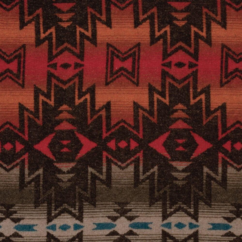 Burnt Luminaria bedspread fabric sample made in the USA - Your Western Decor