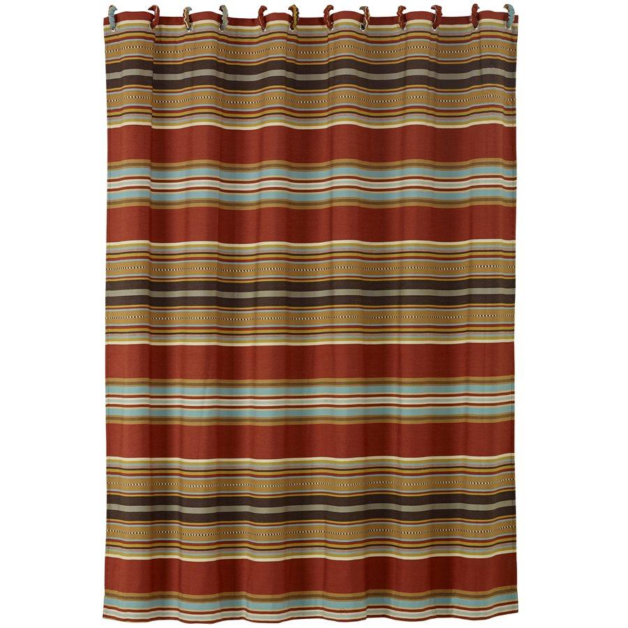 Calhoun Striped Shower Curtain from HiEnd Accents