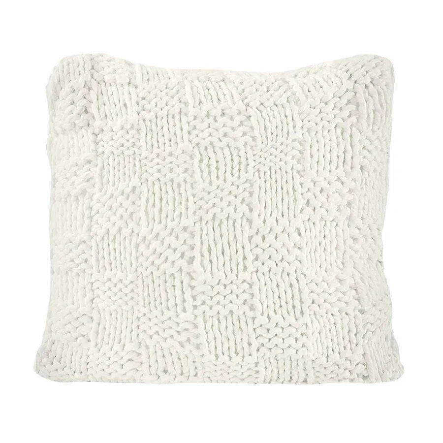 Chess Knit Euro Sham in 4 Colors - Your Western Decor, LLC